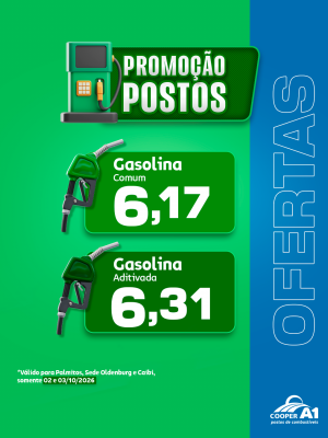 Promo&ccedil;&atilde;o Postos (Palmitos, Sede Oldenburg e Caibi)