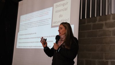 Coordenadora do leite de SC, Graziela Gloger