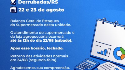 Derrubadas/RS dias 22 e 23/08
