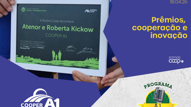 INFORMATIVO A1 18.04.2026: Prêmios, cooperação e inovação 
