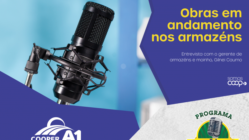 INFORMATIVO A1 12.09.26: Obras em andamento nos armaz&eacute;ns 