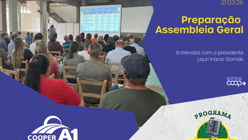 INFORMATIVO A1 21.03.26: Preparação Assembleia Geral