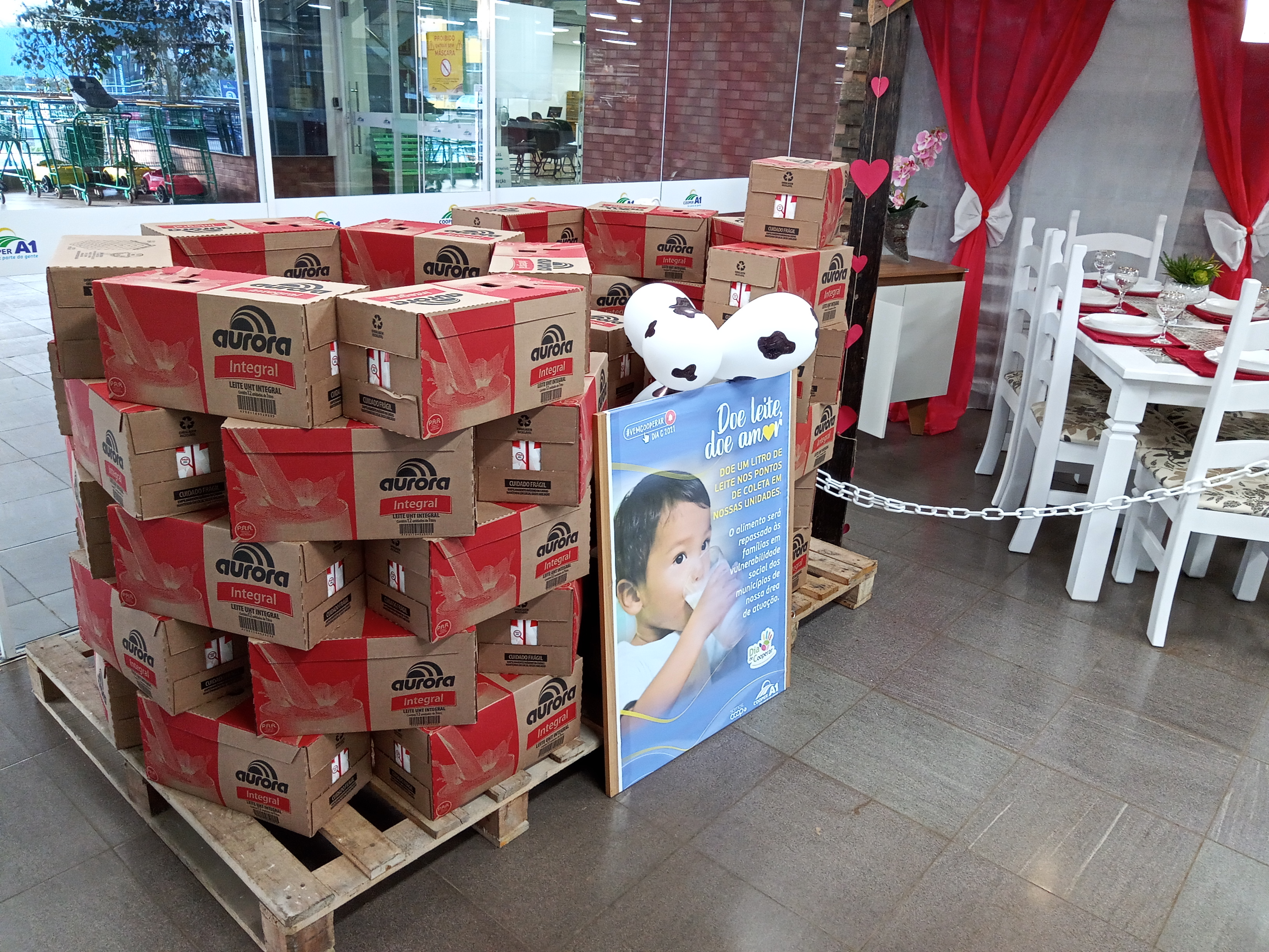 DOE LEITE DOE AMOR: Campanha iniciou e irá até 2 de julho