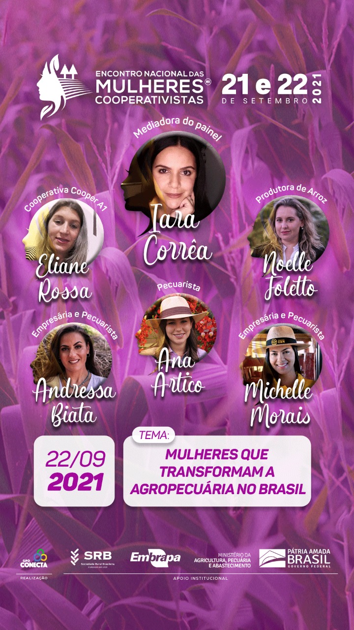 EVENTO NACIONAL: 70 mulheres da Cooper A1 participarão de encontro