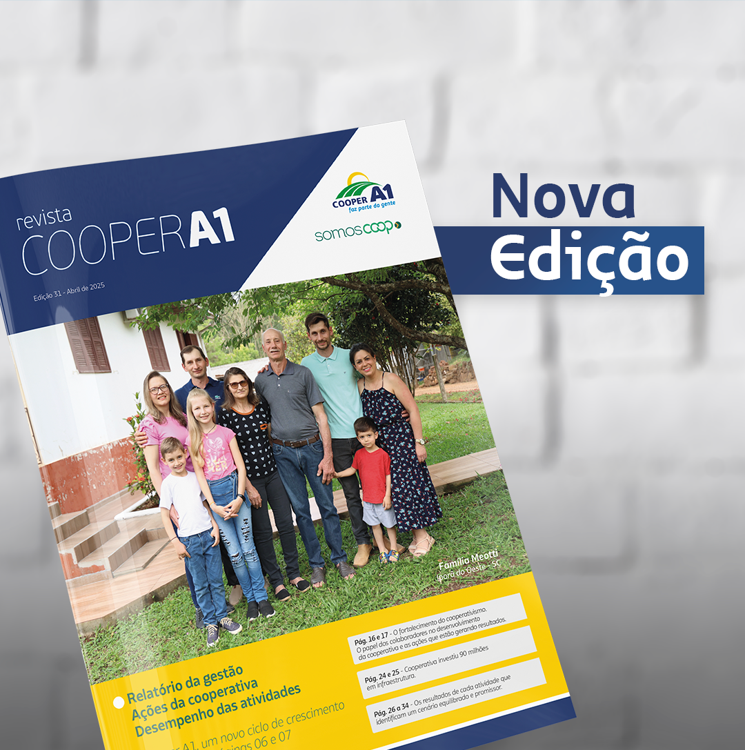31ª REVISTA COOPER A1: Edição abril 2025 disponível
