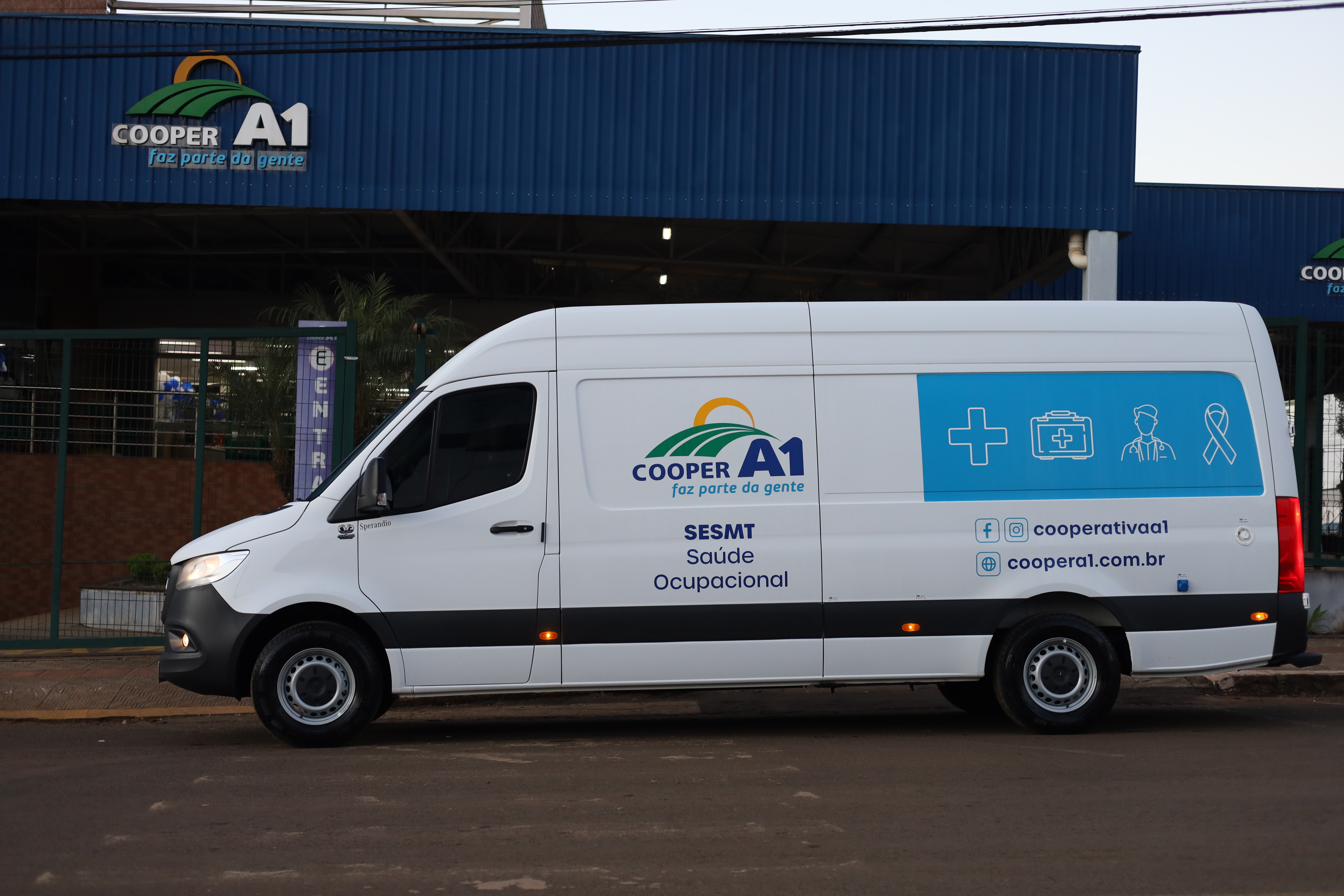 VAN OCUPACIONAL: Cooper A1 investe no bem-estar dos colaboradores