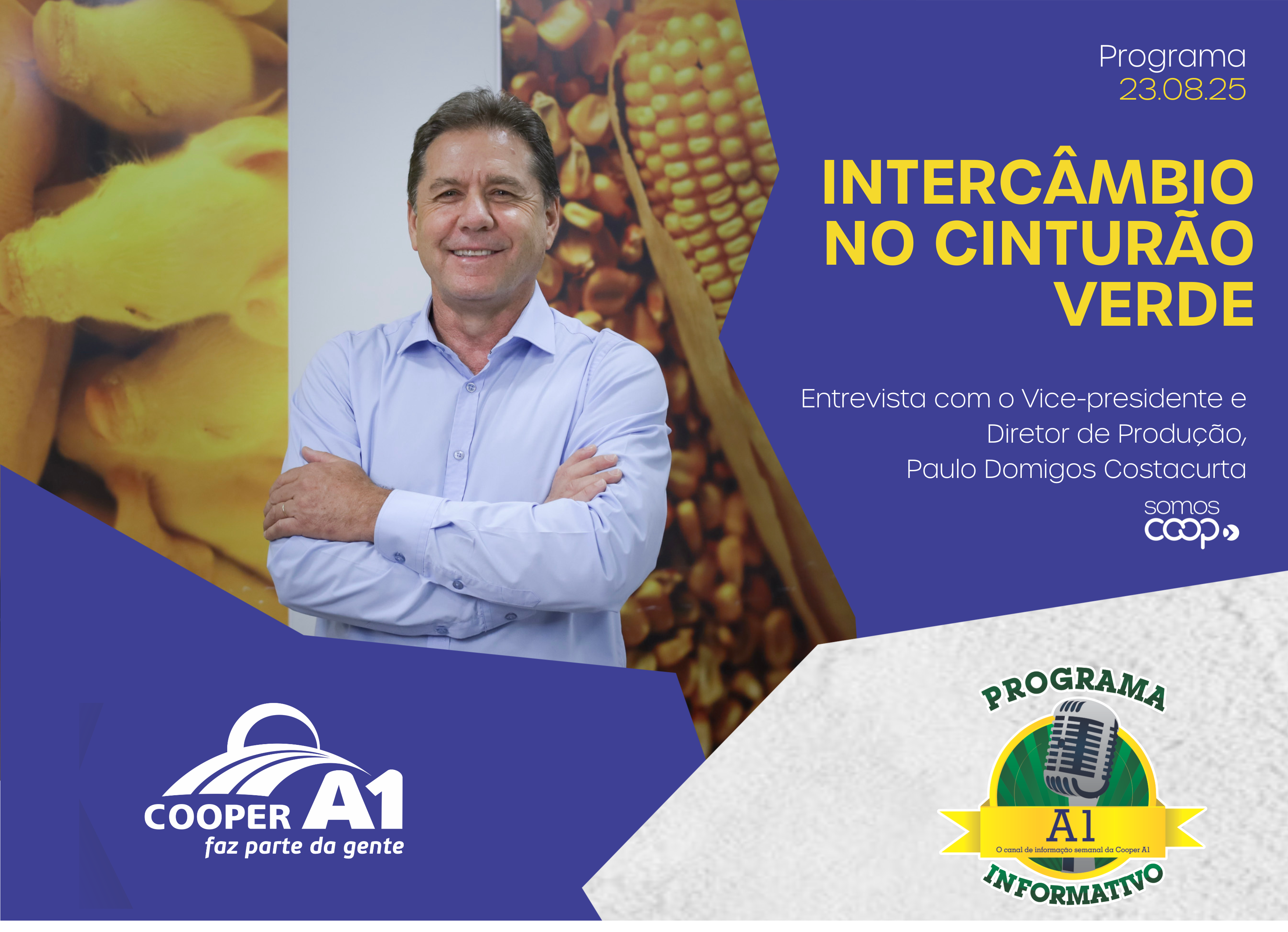 INFORMATIVO A1 23.08.25: Intercâmbio no Cinturão Verde, aprendizados para nossa produção