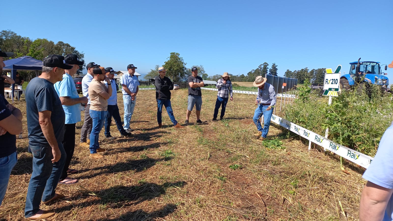 CONHECIMENTO: Dia de campo proporciona um encontro entre técnicos 