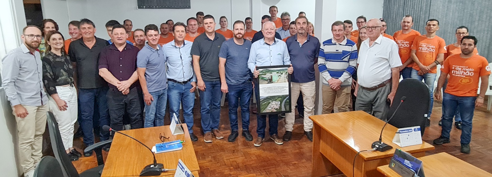 MOÇÃO: Cooper A1 é homenageada em Mondaí 