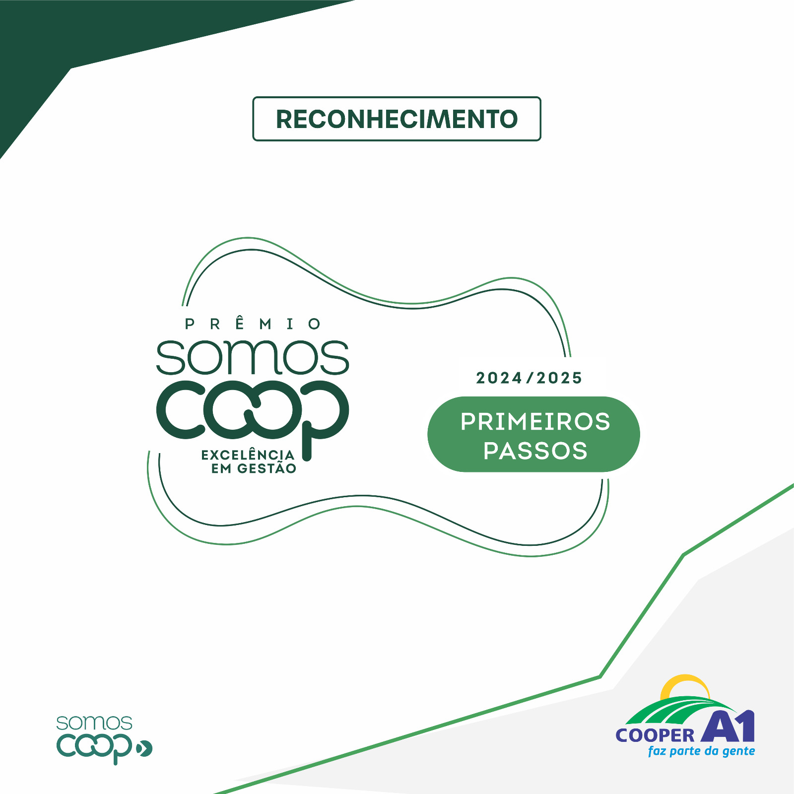 RECONHECIMENTO: Cooper A1 recebe prêmio a nível nacional em gestão 