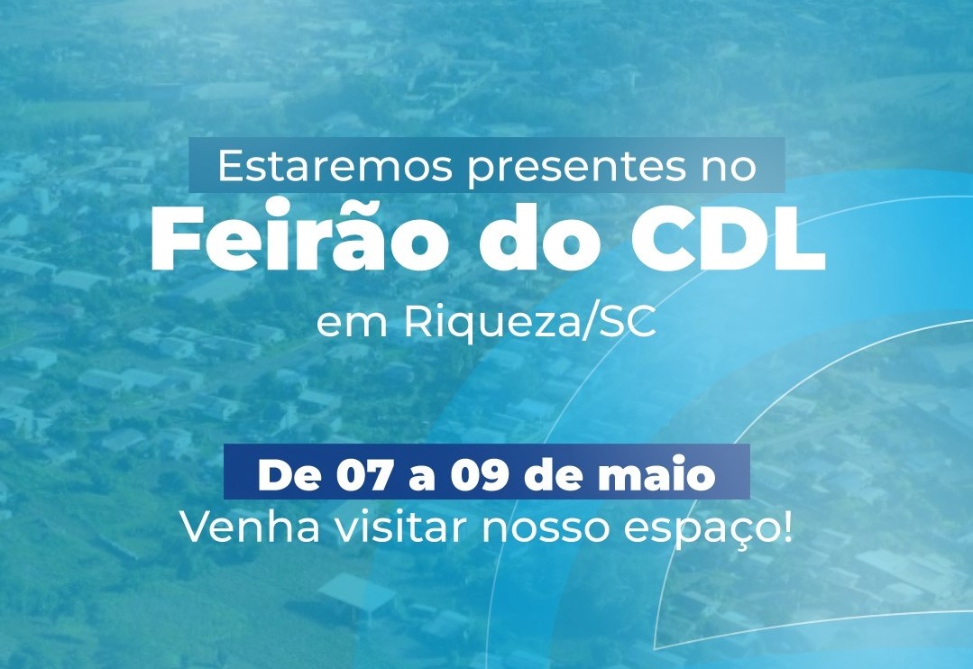 Fortalecimento regional no feir&atilde;o do CDL